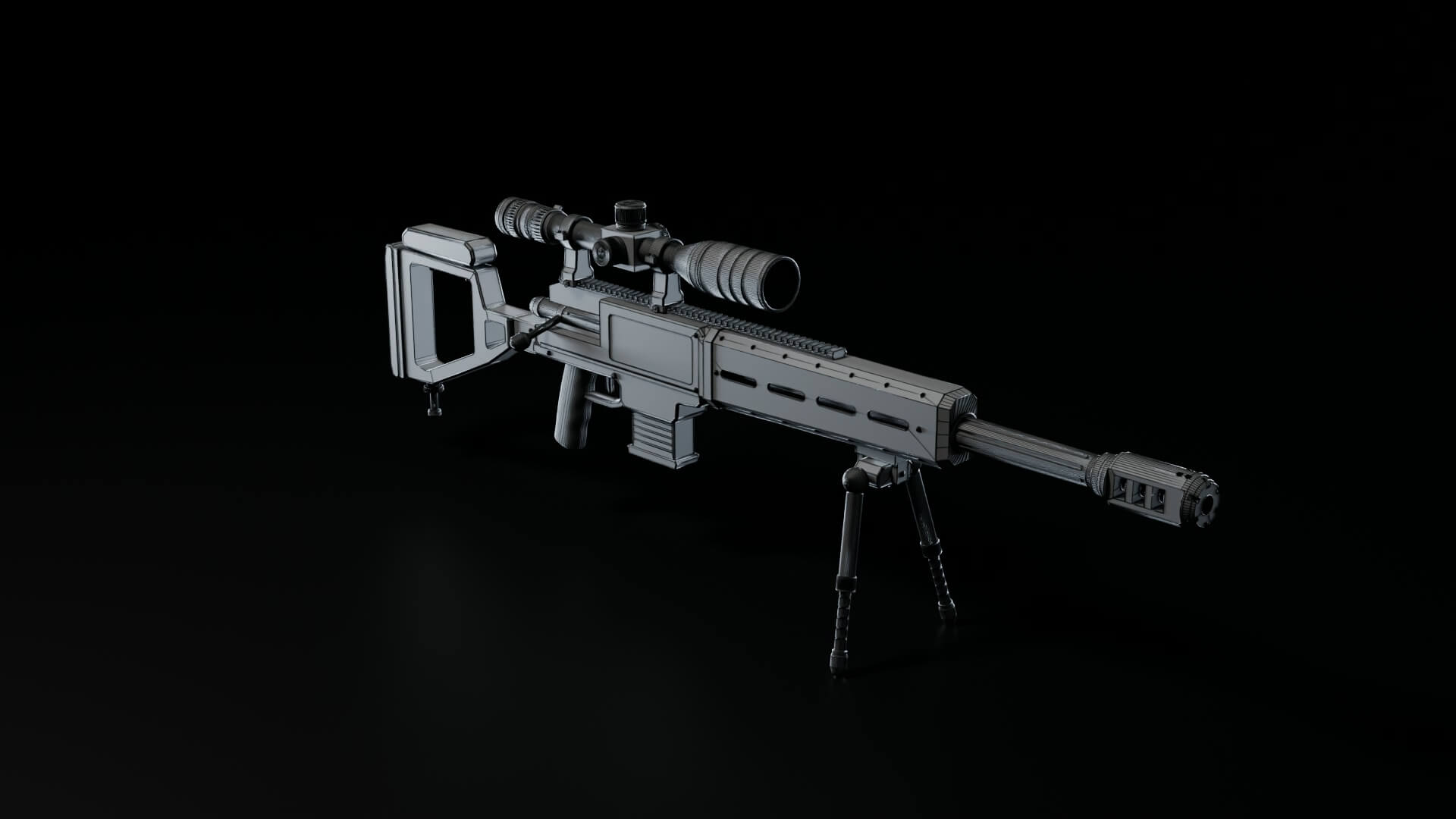 ARSENAL ELITE 7 - Animated Weapon Pack 3D Model