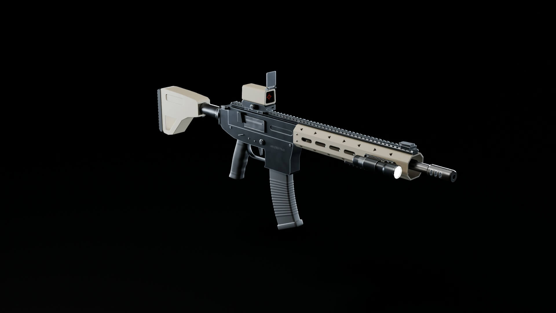 ARSENAL ELITE 7 - Animated Weapon Pack 3D Model