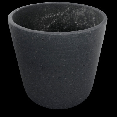 Black Empty Planter