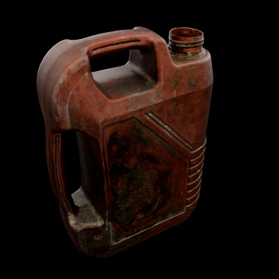 Plastic Oil Container
