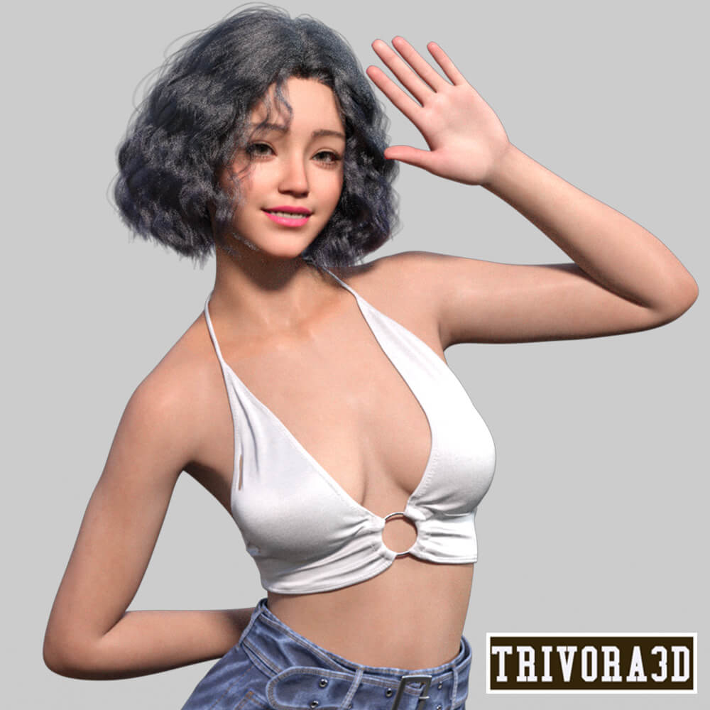 3D Sayuri for Genesis 9 Female Daz Content