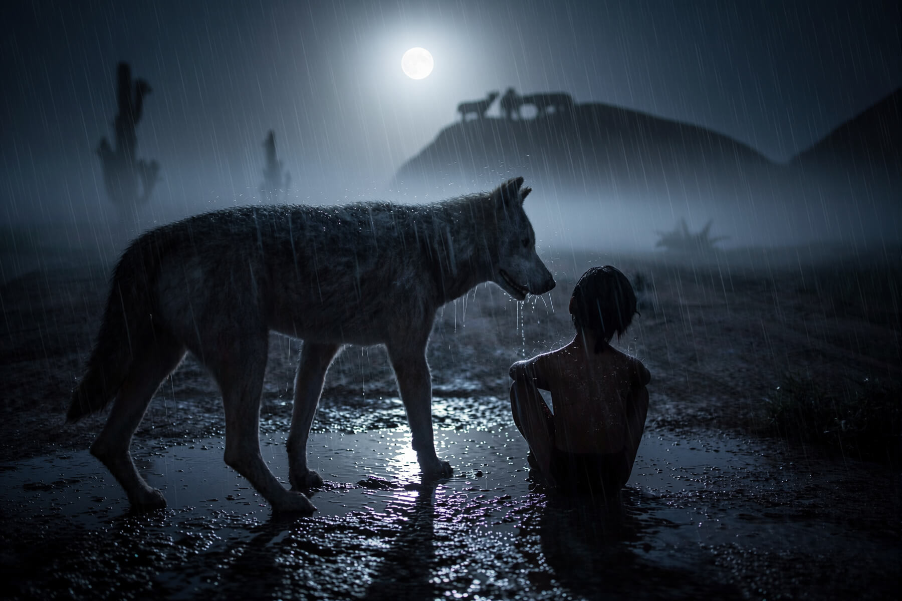 Jungle Book Contest Entry 3D Render, Digital Artwork by UdoK