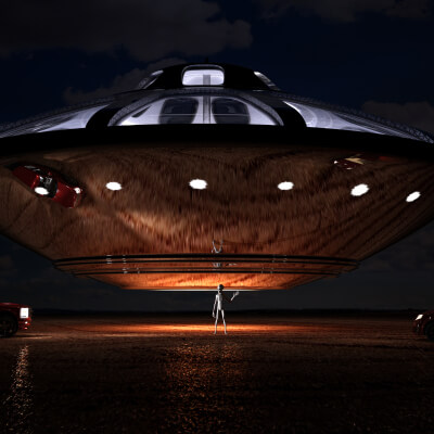 The first arrival... 3D Wallpaper
