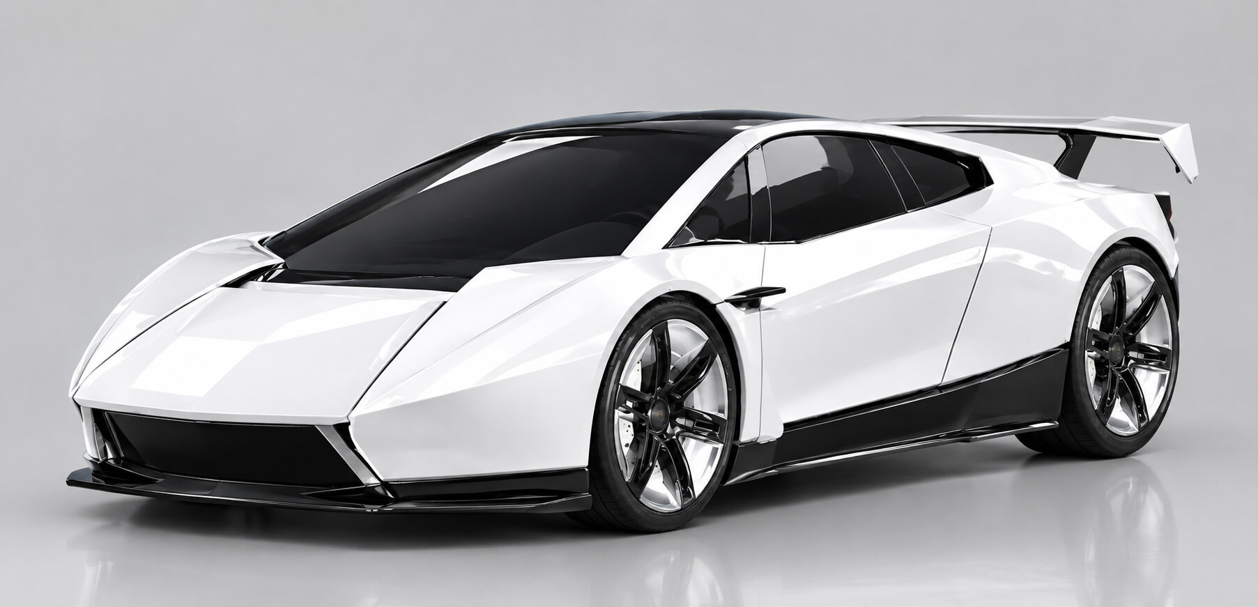 Tesla Roadster Sports Car 3D Model