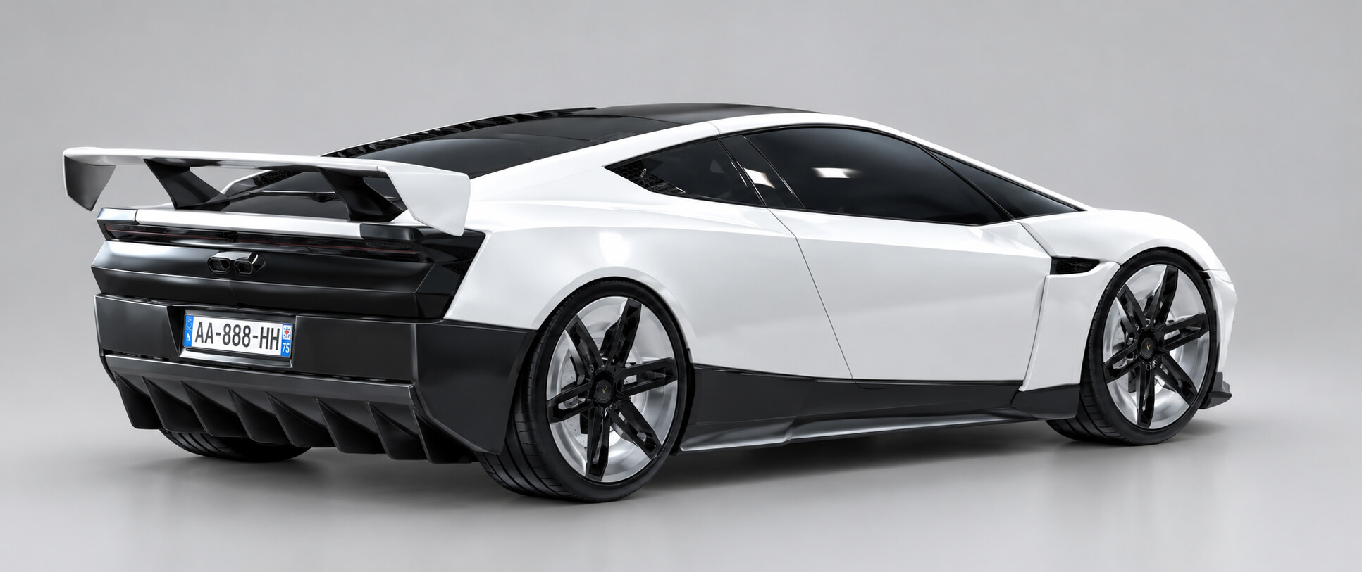 Tesla Roadster Sports Car 3D Model