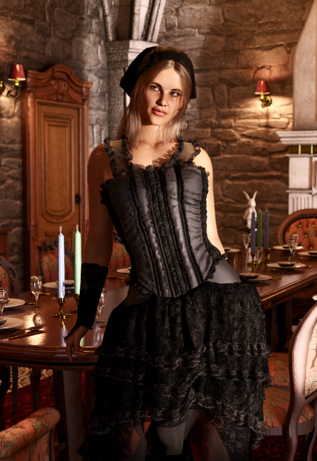 Avalon for Genesis 8 Female 3D Render, Digital Artwork by USB