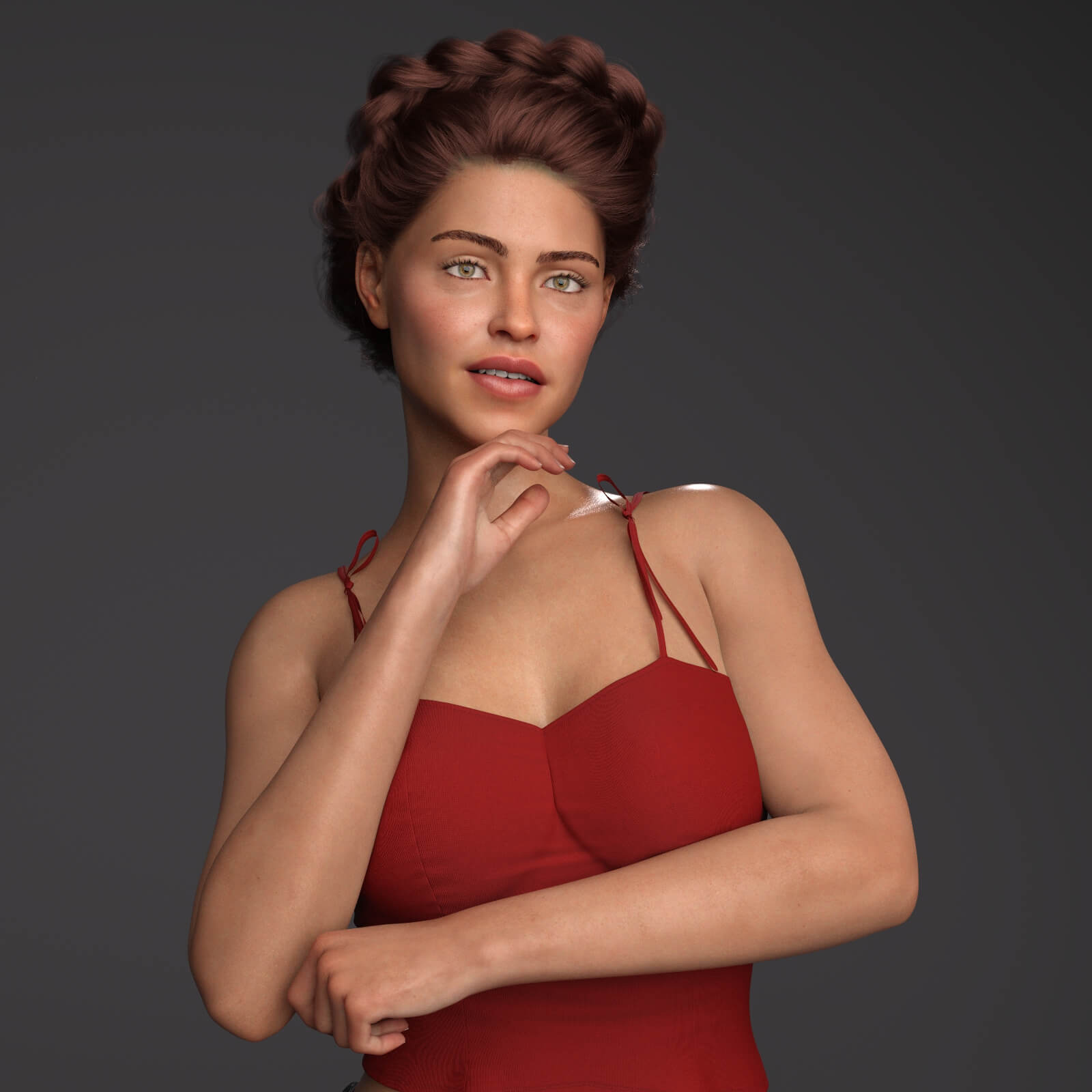 Hadasha for Genesis 8 Female 3D Render, Digital Artwork by USB