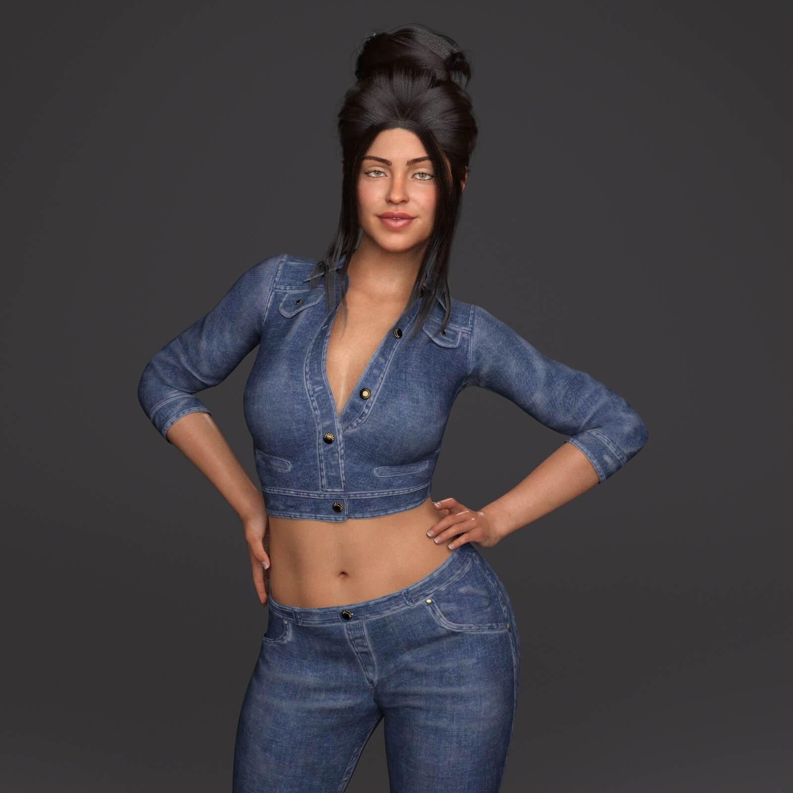 Hadasha for Genesis 8 Female 3D Render, Digital Artwork by USB