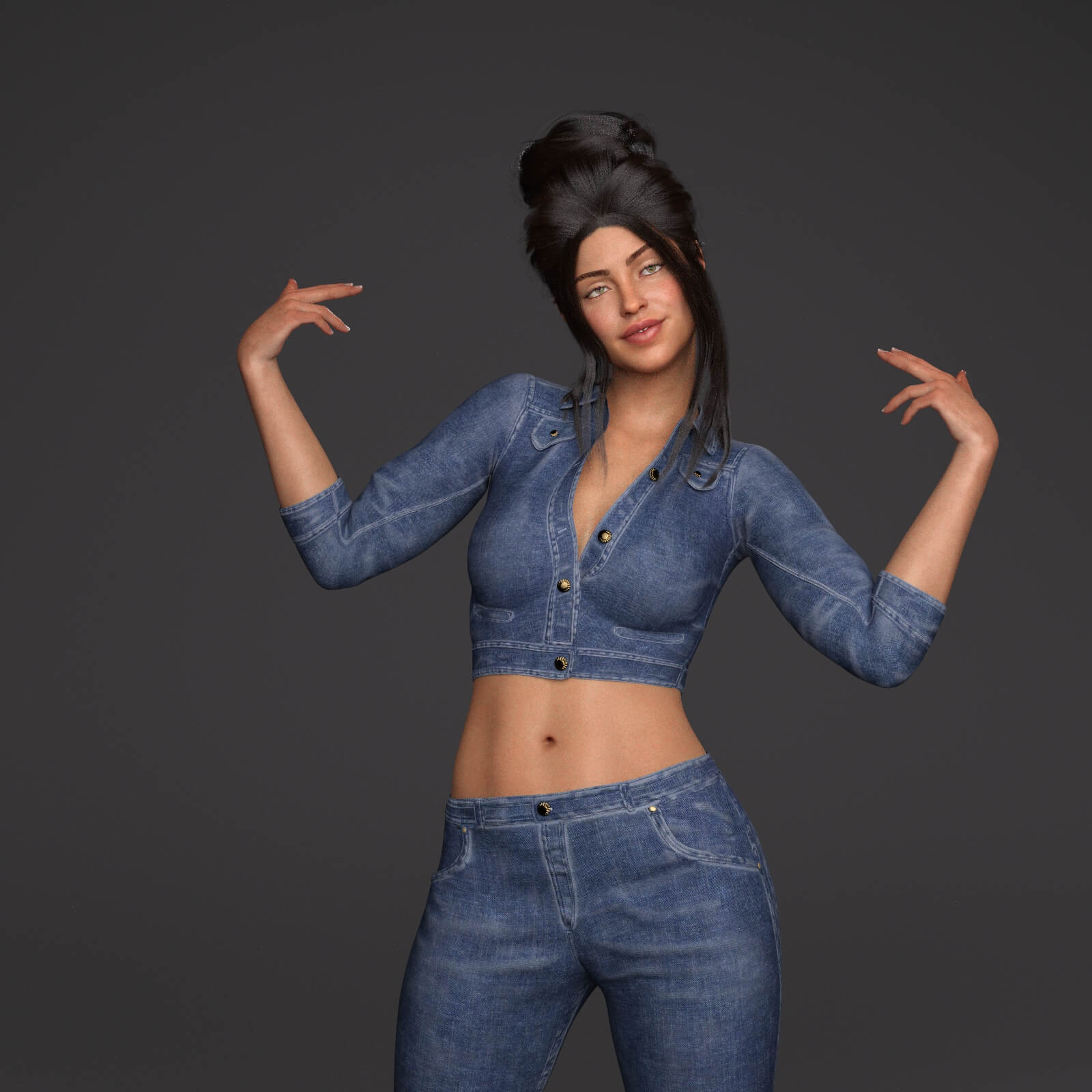 Hadasha for Genesis 8 Female 3D Render, Digital Artwork by USB