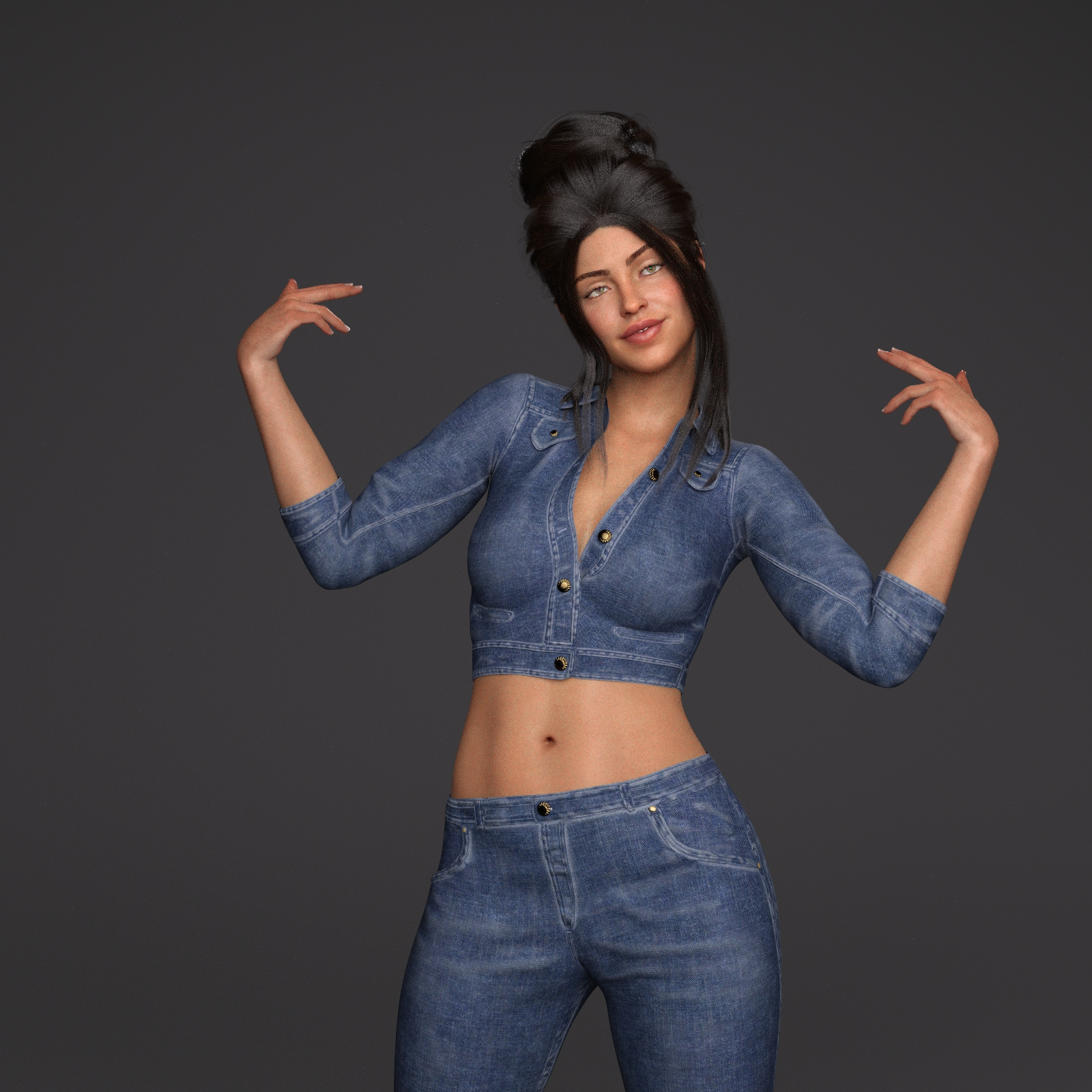 Hadasha for Genesis 8 Female Daz Content