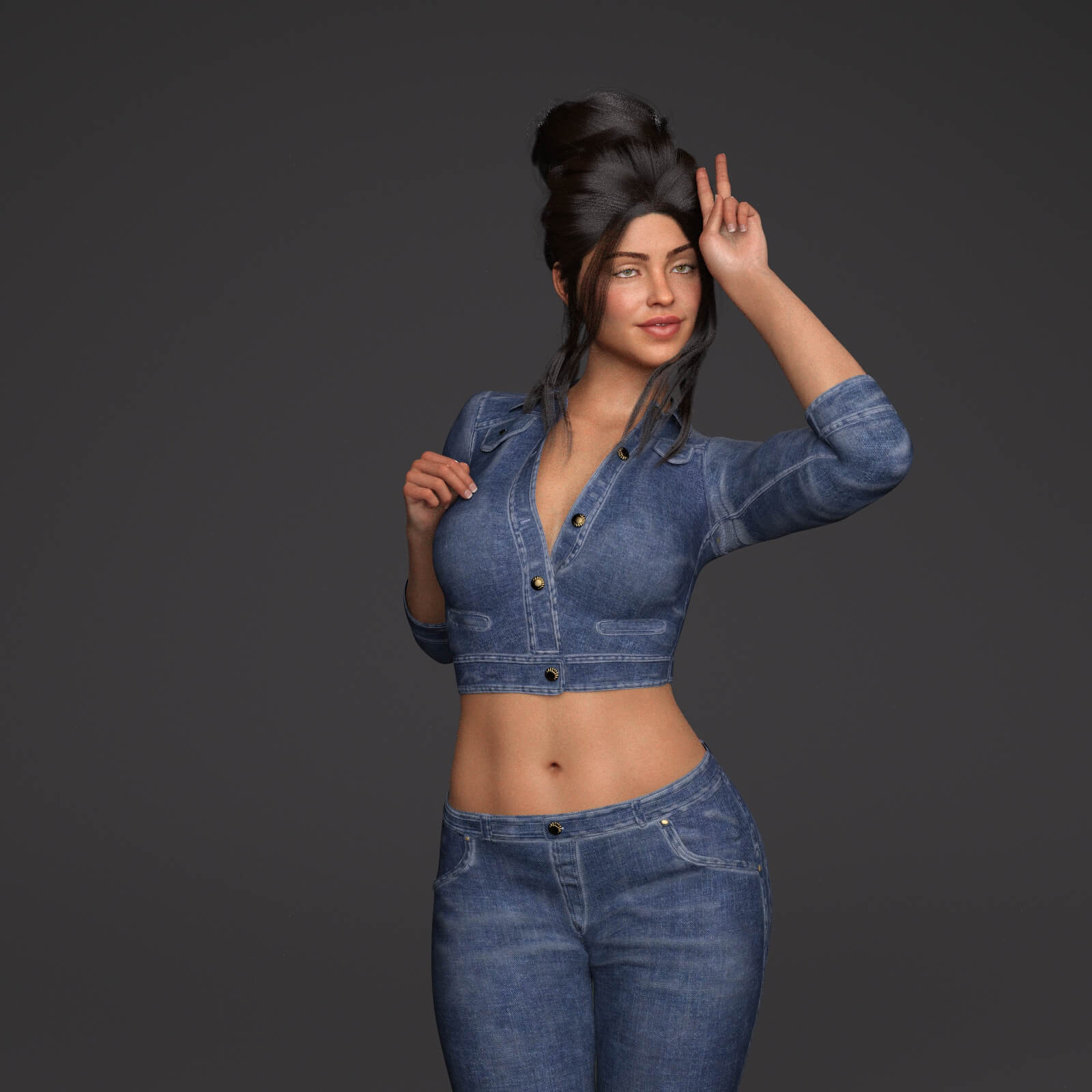 Hadasha for Genesis 8 Female Daz Content