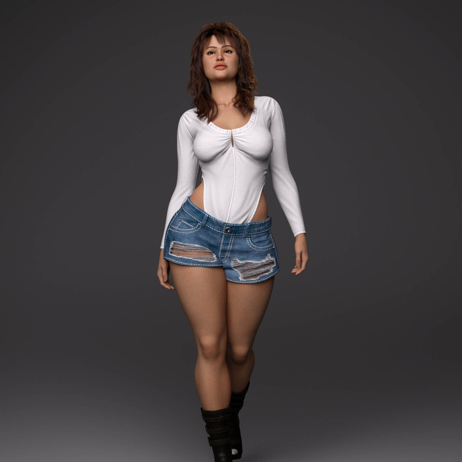 Jackie for Genesis 9 8k Textures Daz Content