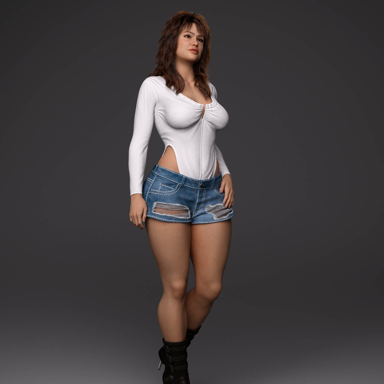 Jackie for Genesis 9 8k Textures Daz Content