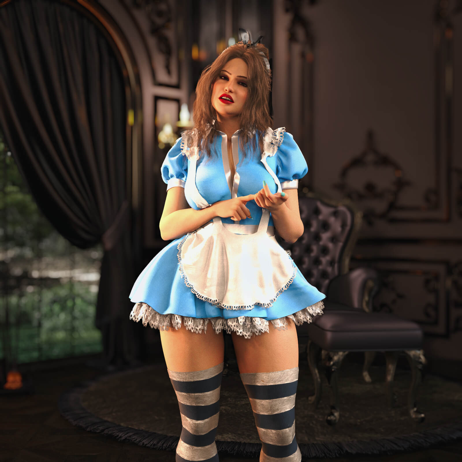 Jackie for Genesis 9 8k Textures Daz Content