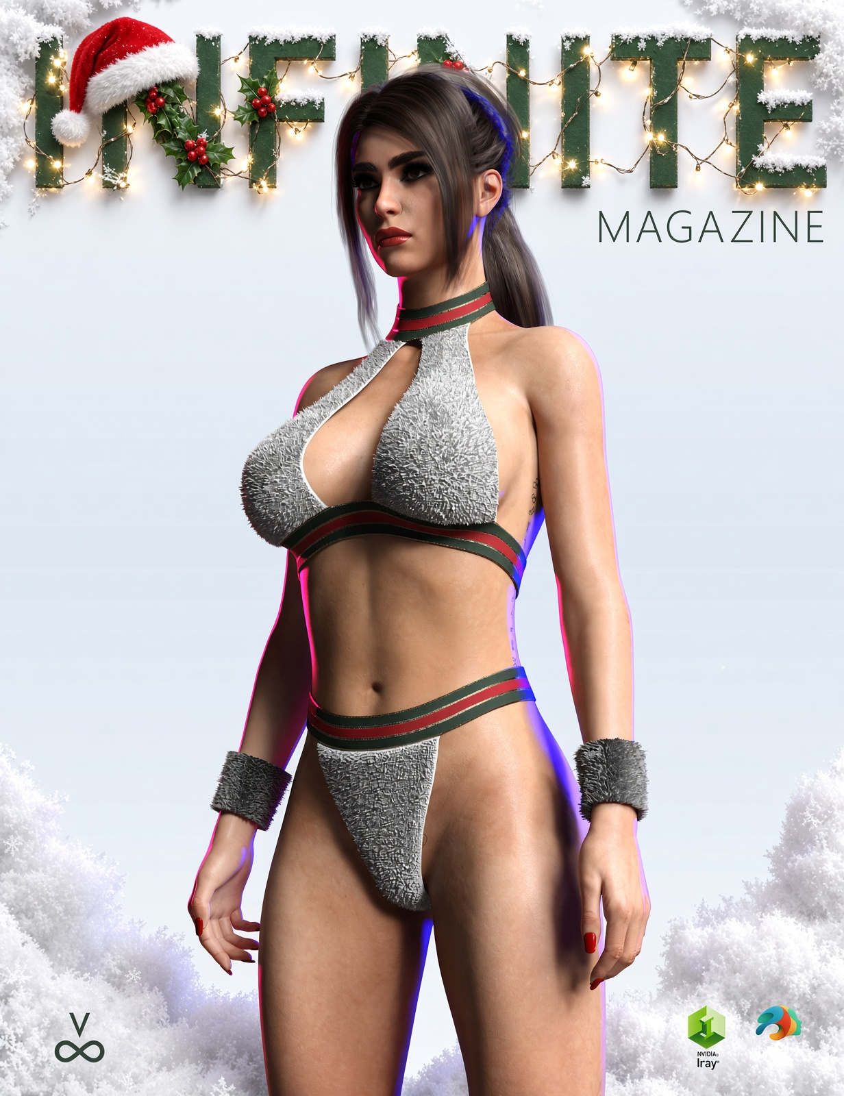 Christmas Lingerie for G8F and G8.1F Daz Content