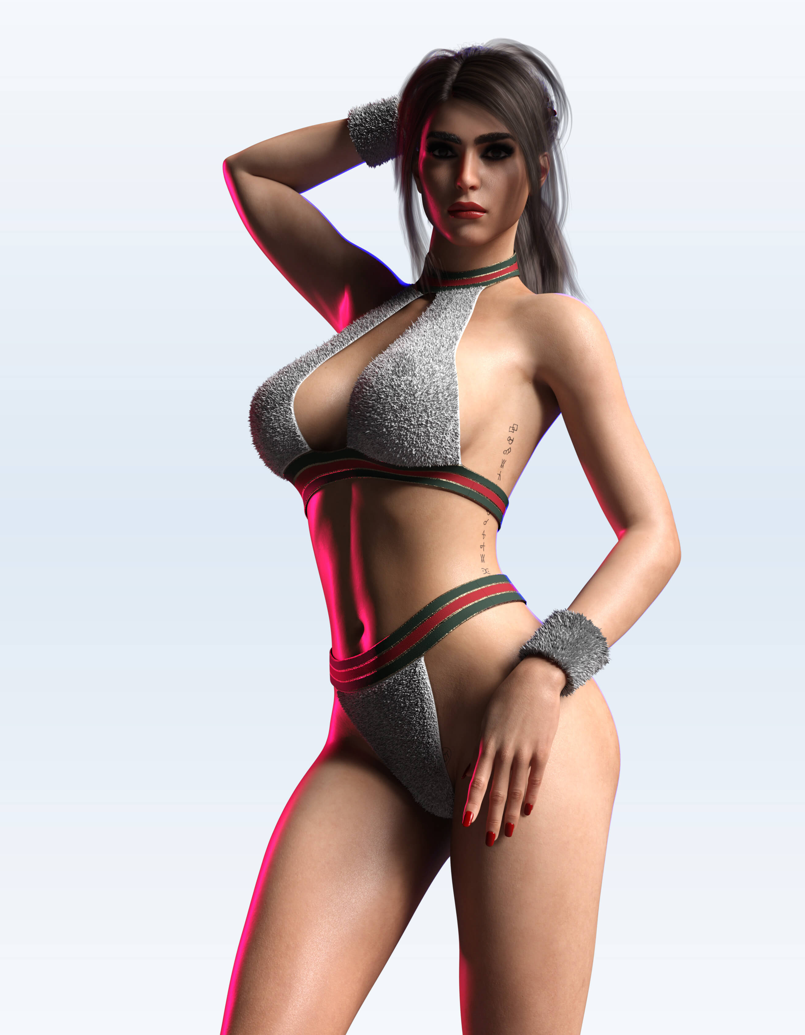 Christmas Lingerie for G8F and G8.1F Daz Content