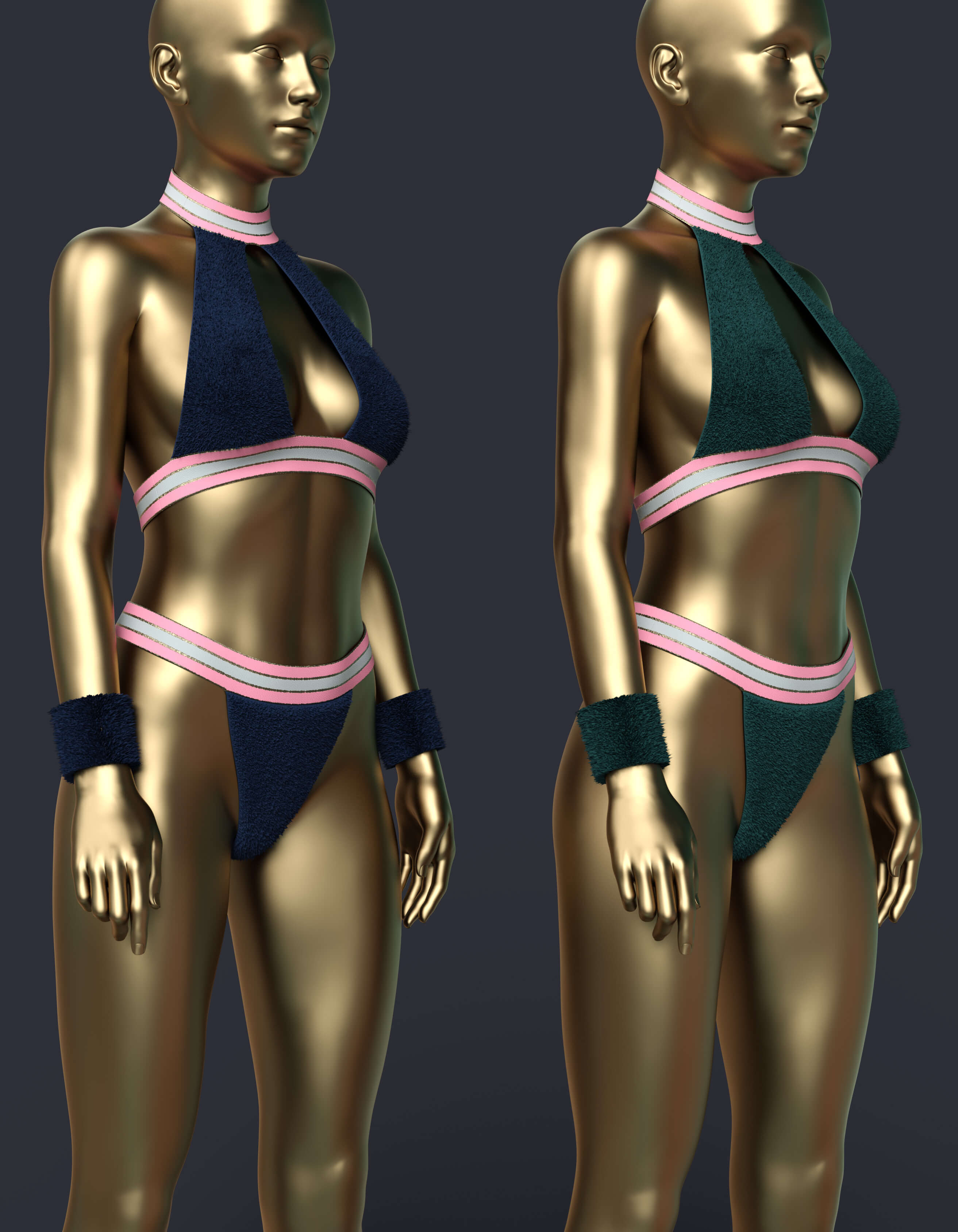 Christmas Lingerie for G8F and G8.1F Daz Content