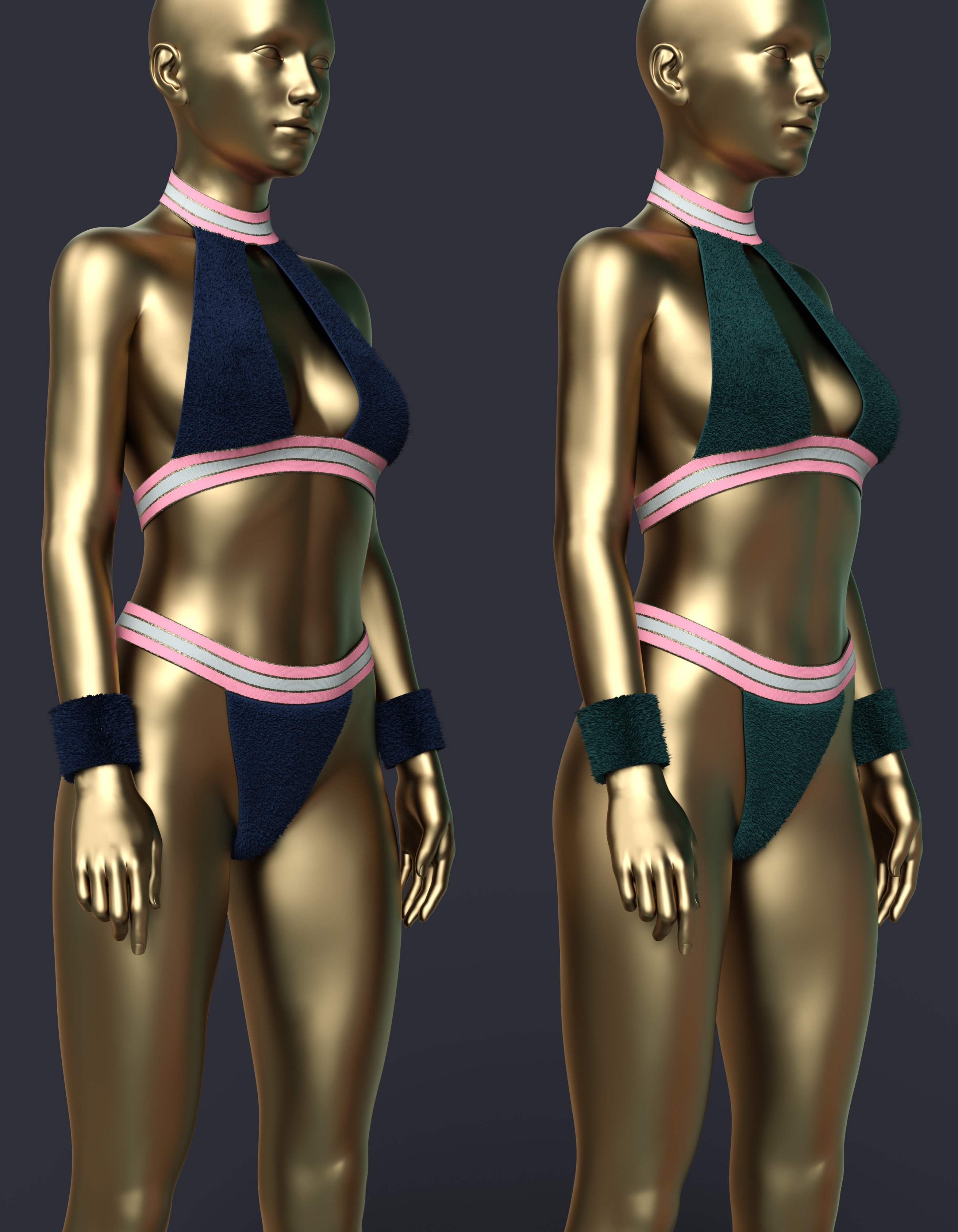 Christmas Lingerie for G8F and G8.1F Daz Content