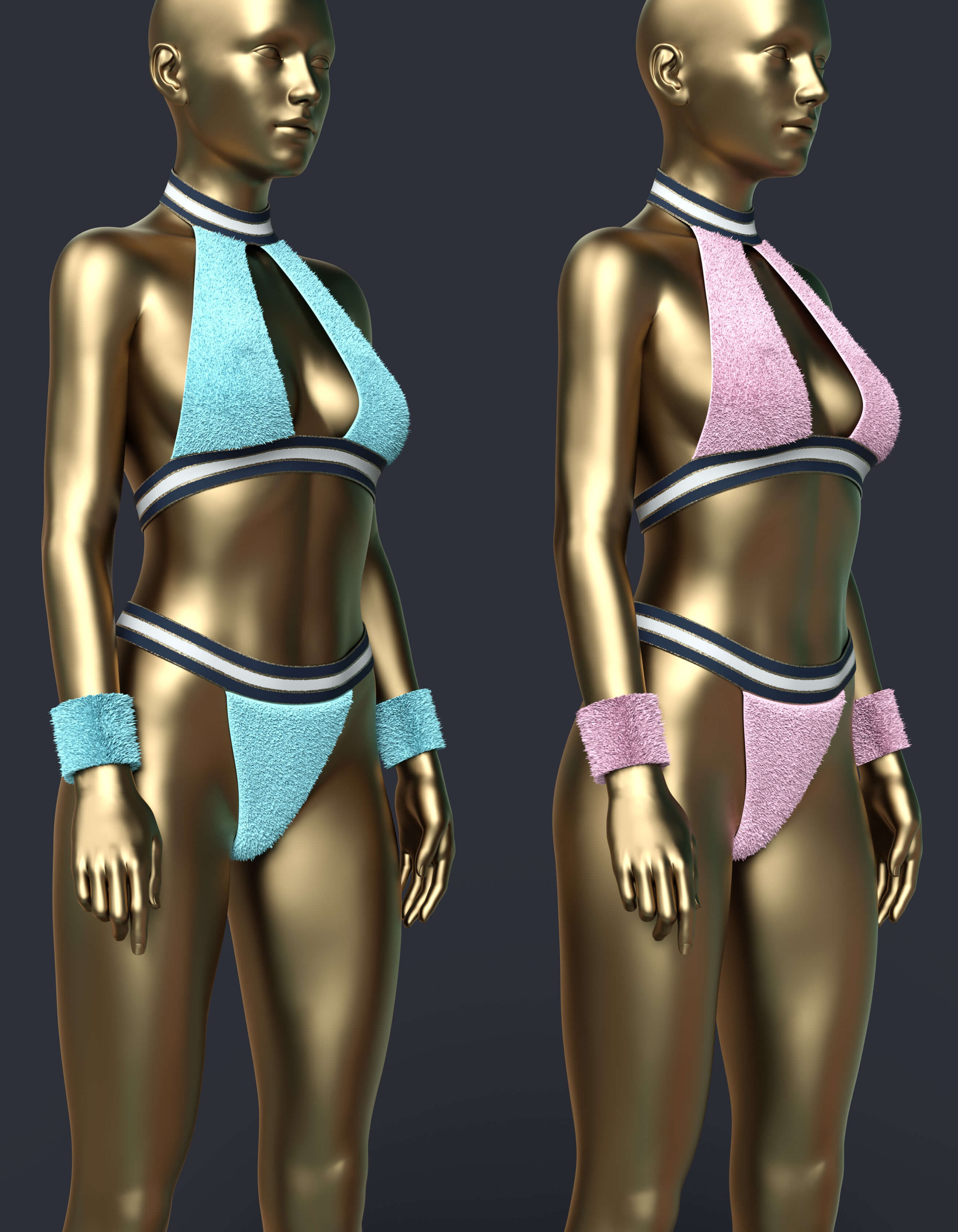 Christmas Lingerie for G8F and G8.1F Daz Content