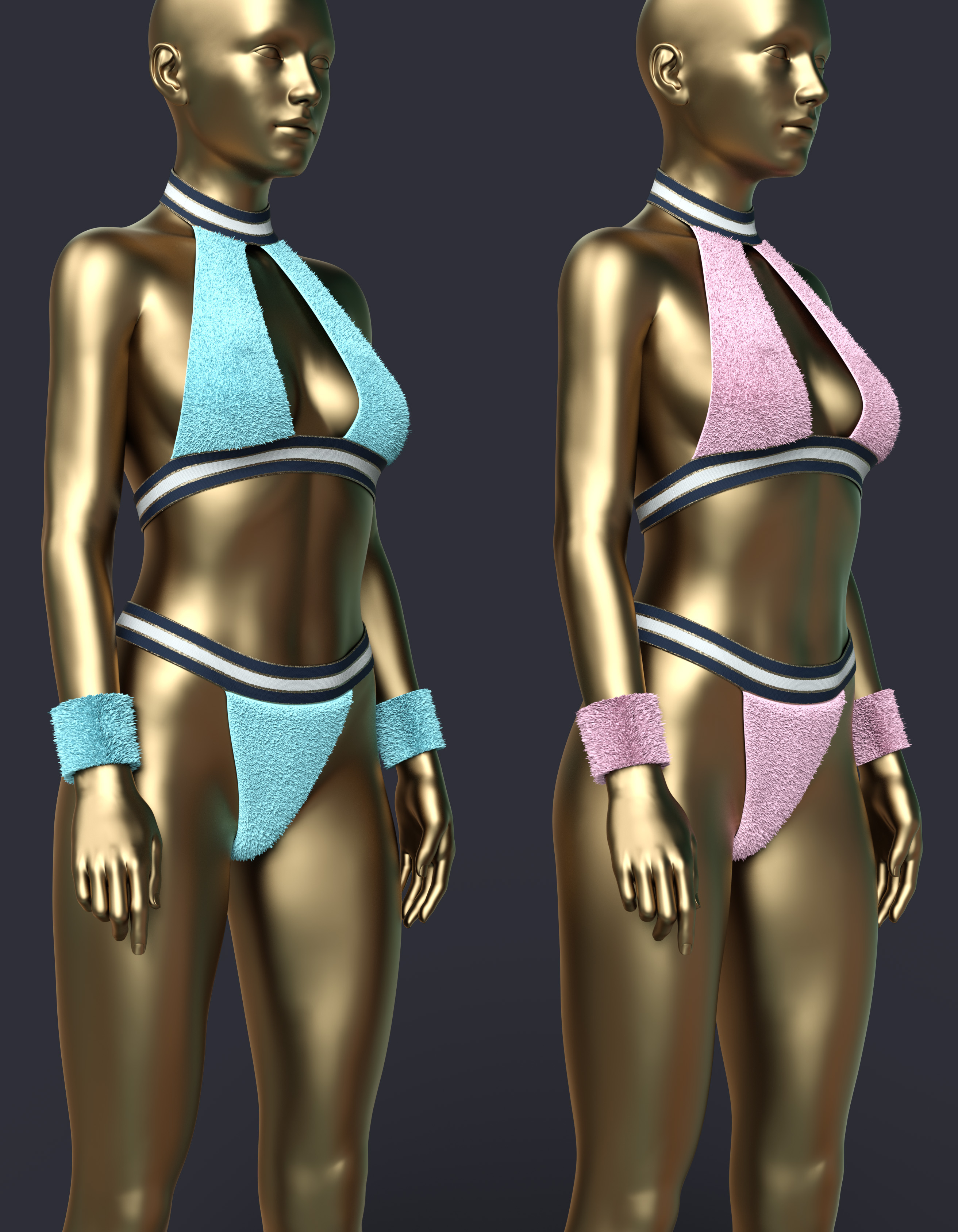 Christmas Lingerie for G8F and G8.1F Daz Content