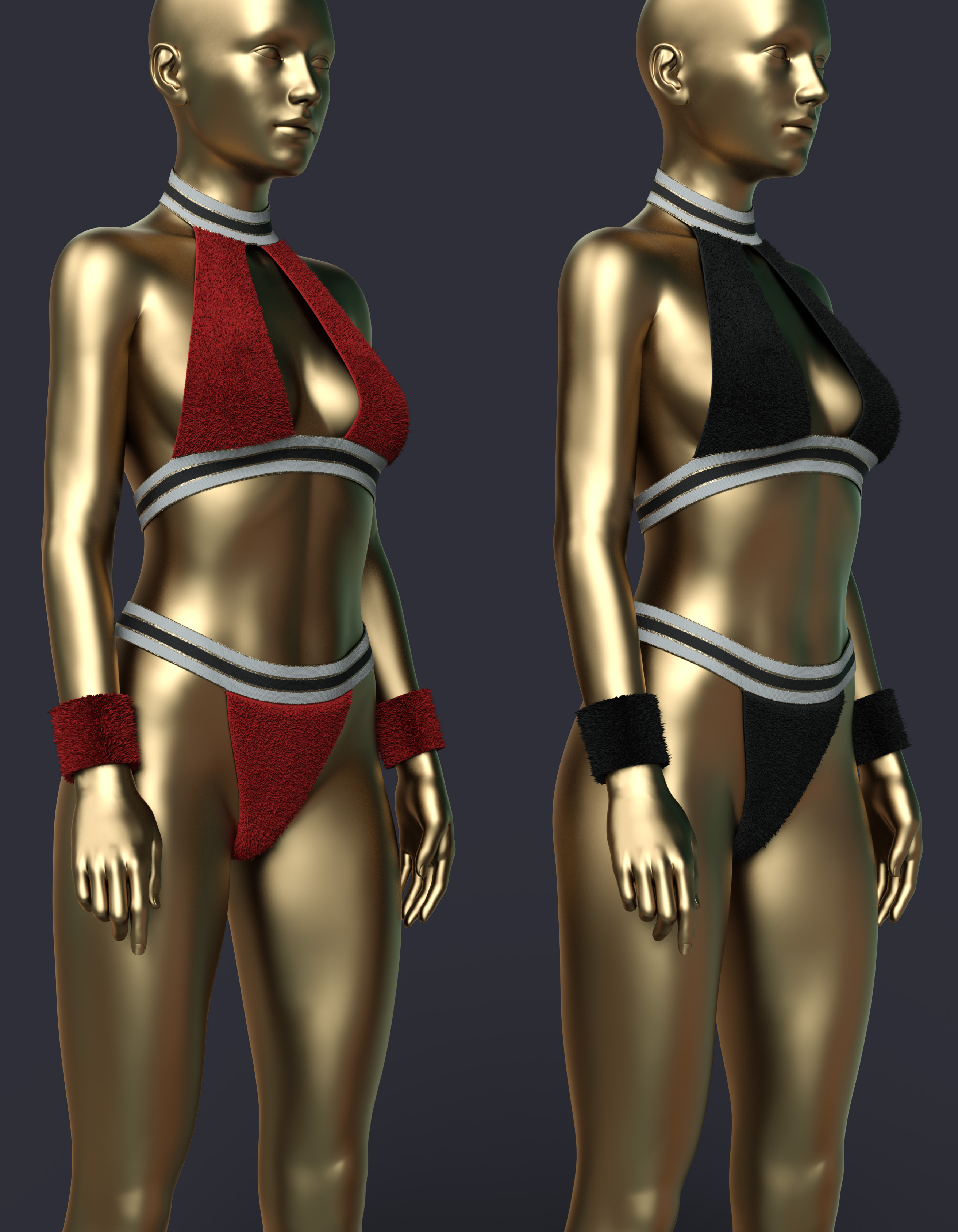 Christmas Lingerie for G8F and G8.1F Daz Content