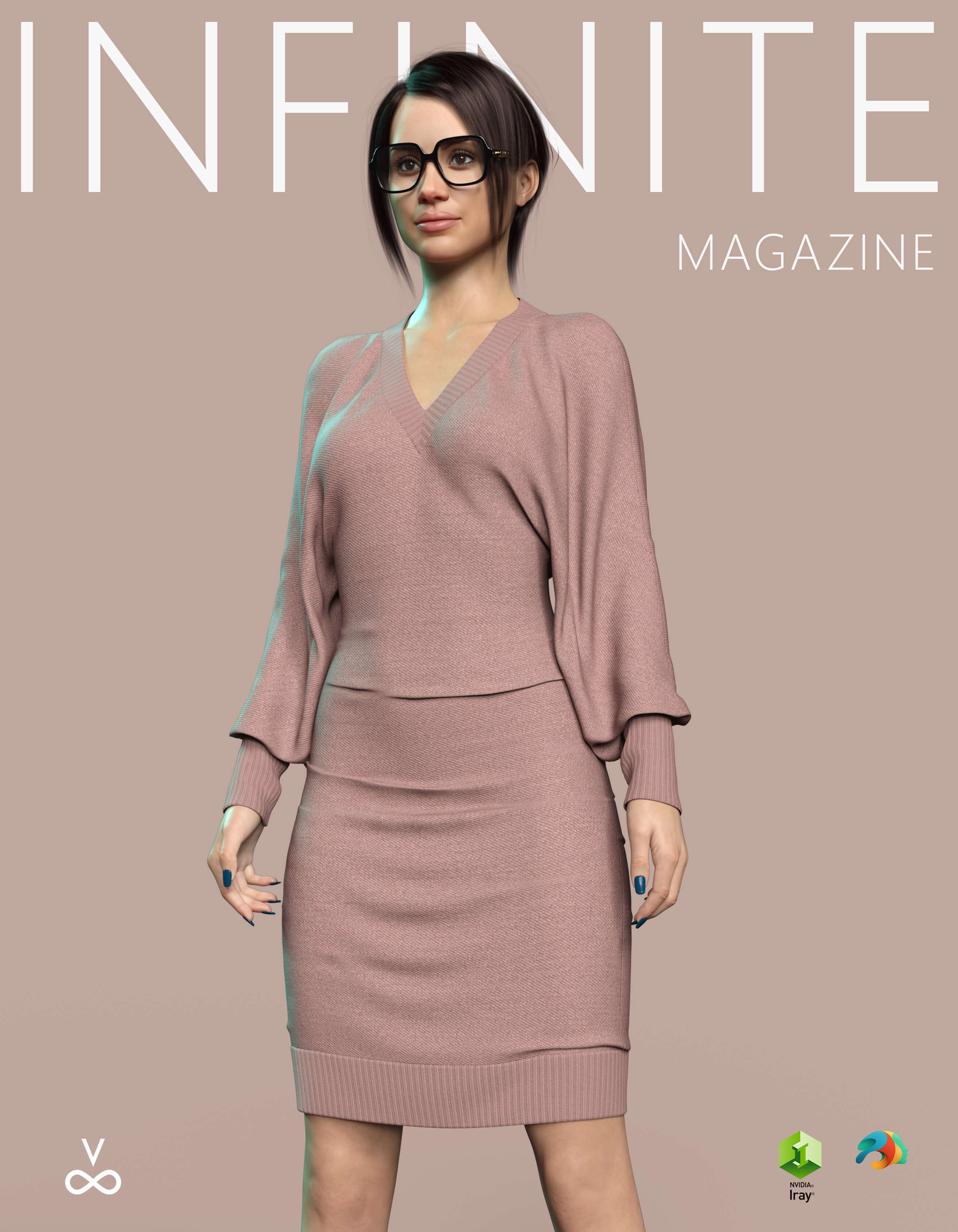 Everyday Autumn Dress for G8F and G8.1F Daz Content