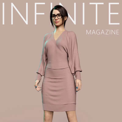 Everyday Autumn Dress for G8F and G8.1F Daz Content