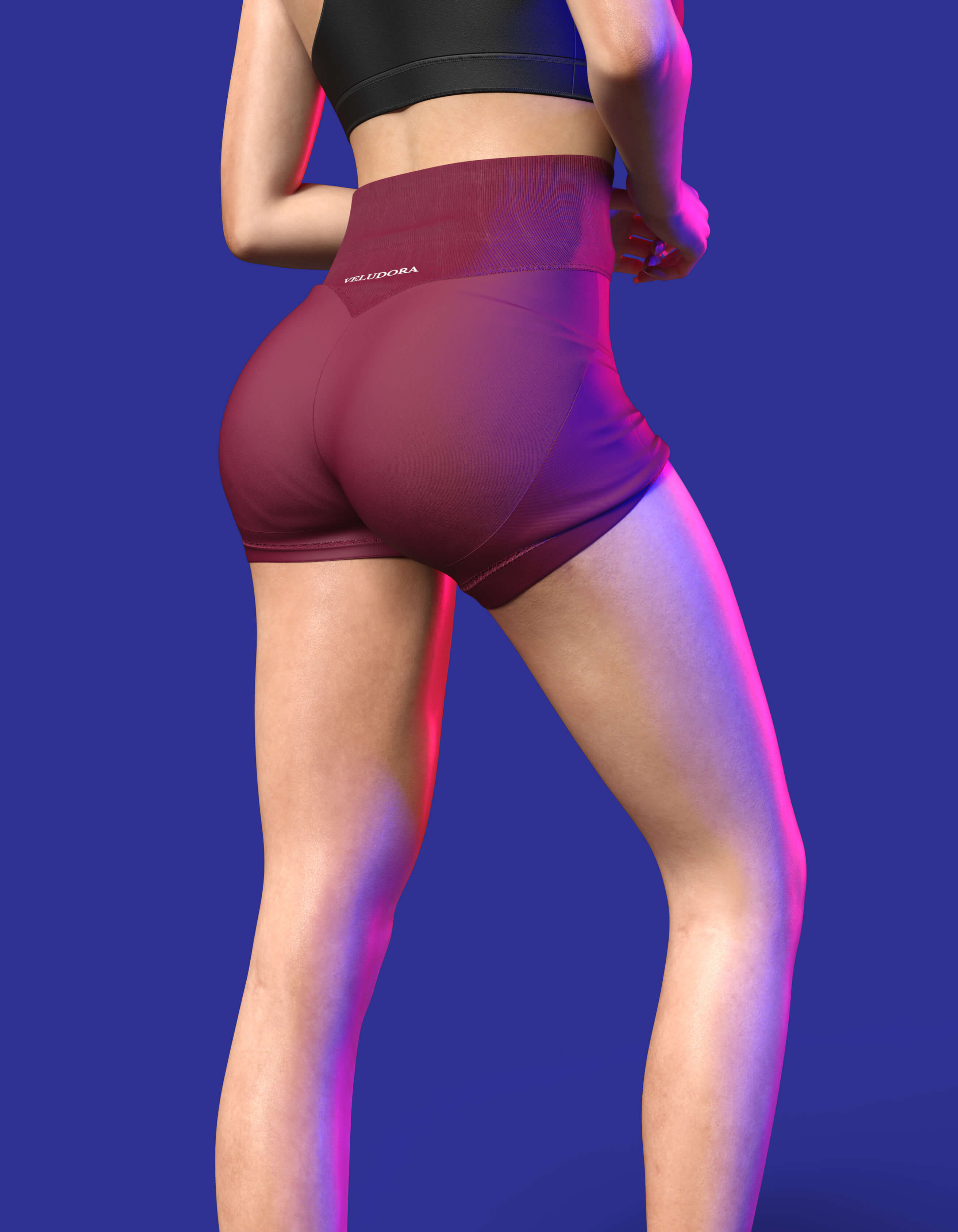 V8 Elite Sport Short for G8F &amp G8.1F Daz Content