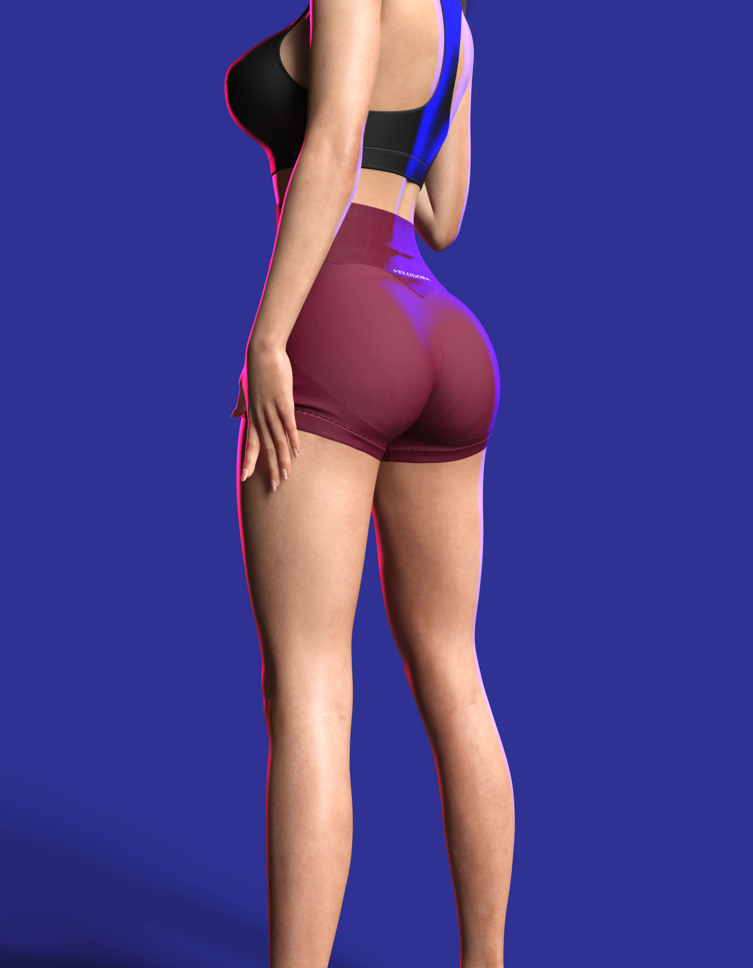 V8 Elite Sport Short for G8F &amp G8.1F Daz Content
