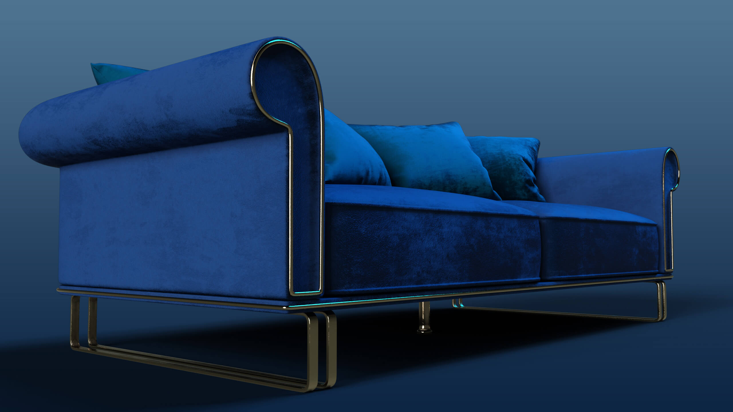 V8 Large Sofa Prop Daz Content