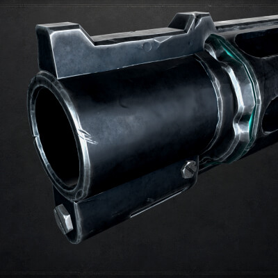Stylized Revolver - Game Ready 3D Prop