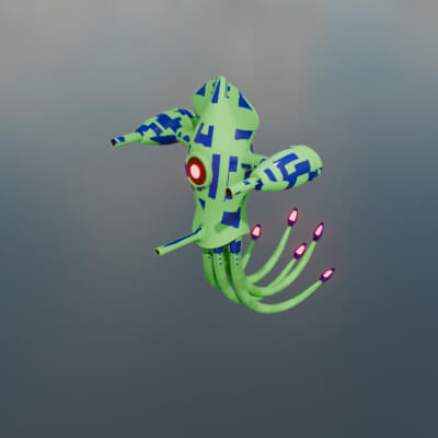 SciFi Squid Model