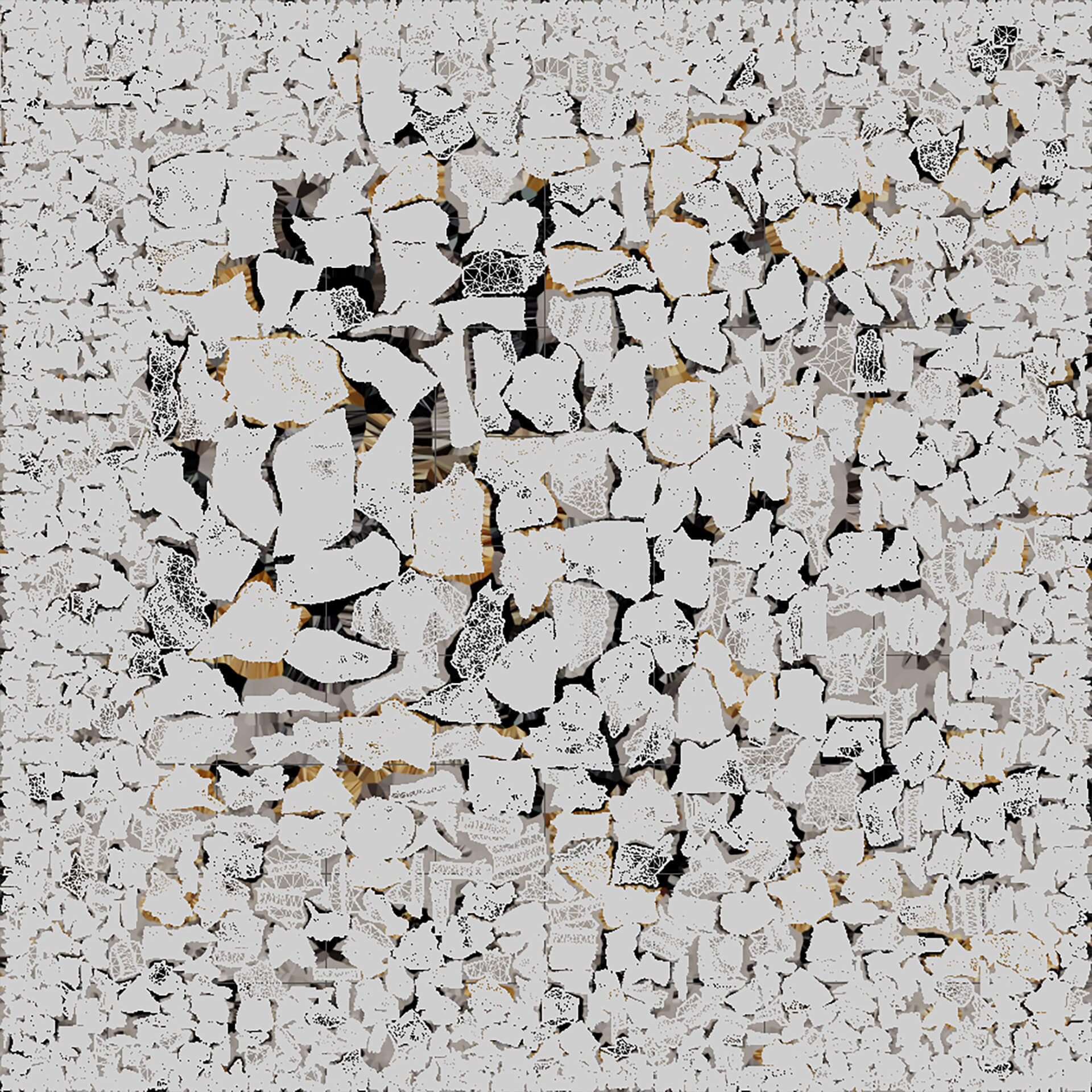 Abstract Sculpture - Celestial Fragment 3D Model