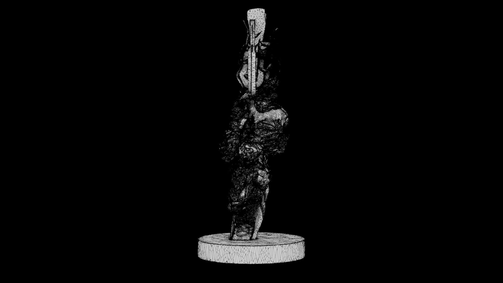 Abstract Sculpture - Celestial Fragment 3D Model