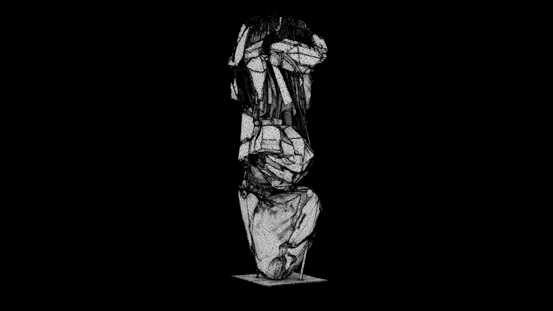 Abstract Sculpture - The Nameless 3D Model