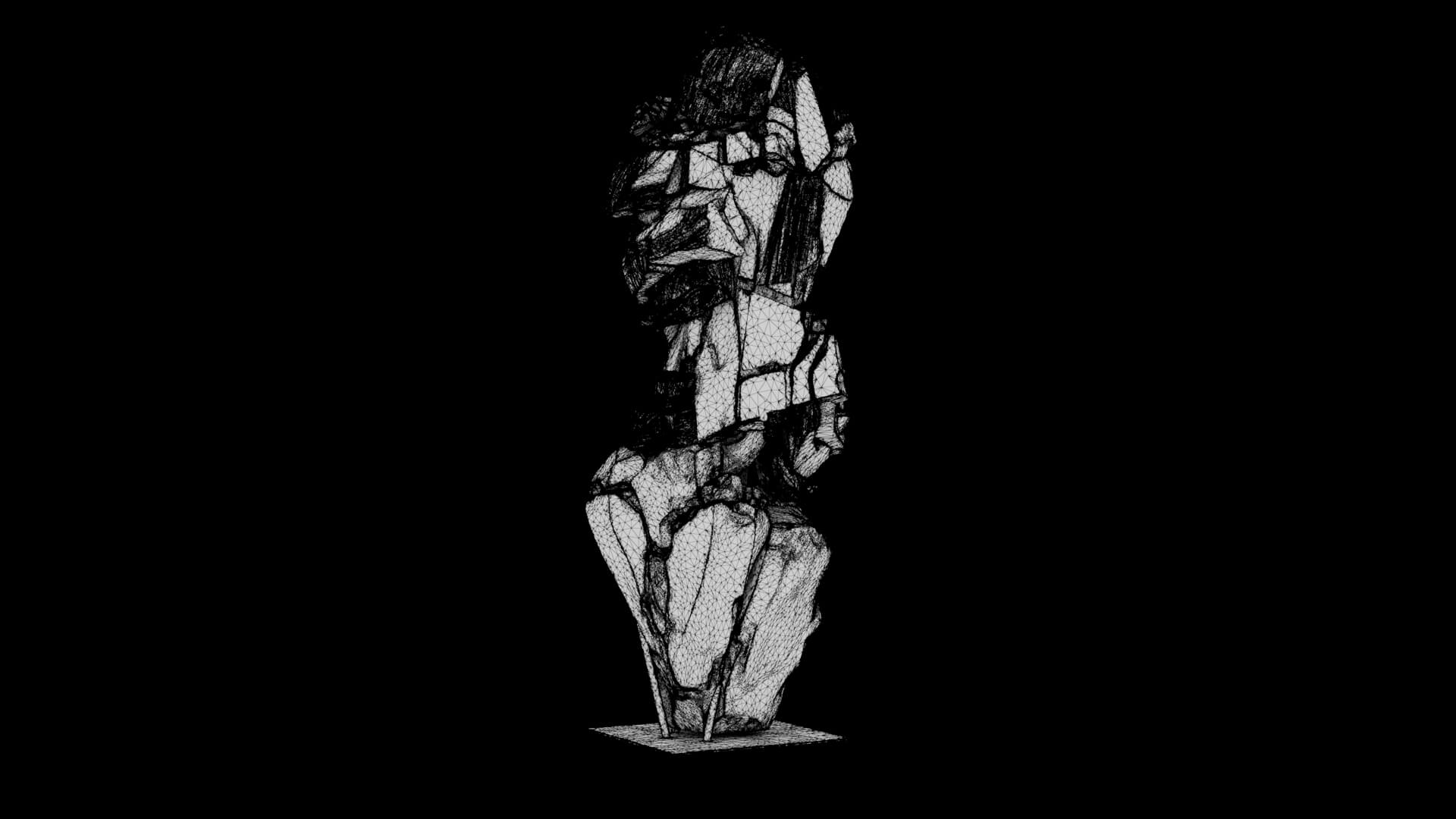 Abstract Sculpture - The Nameless 3D Model