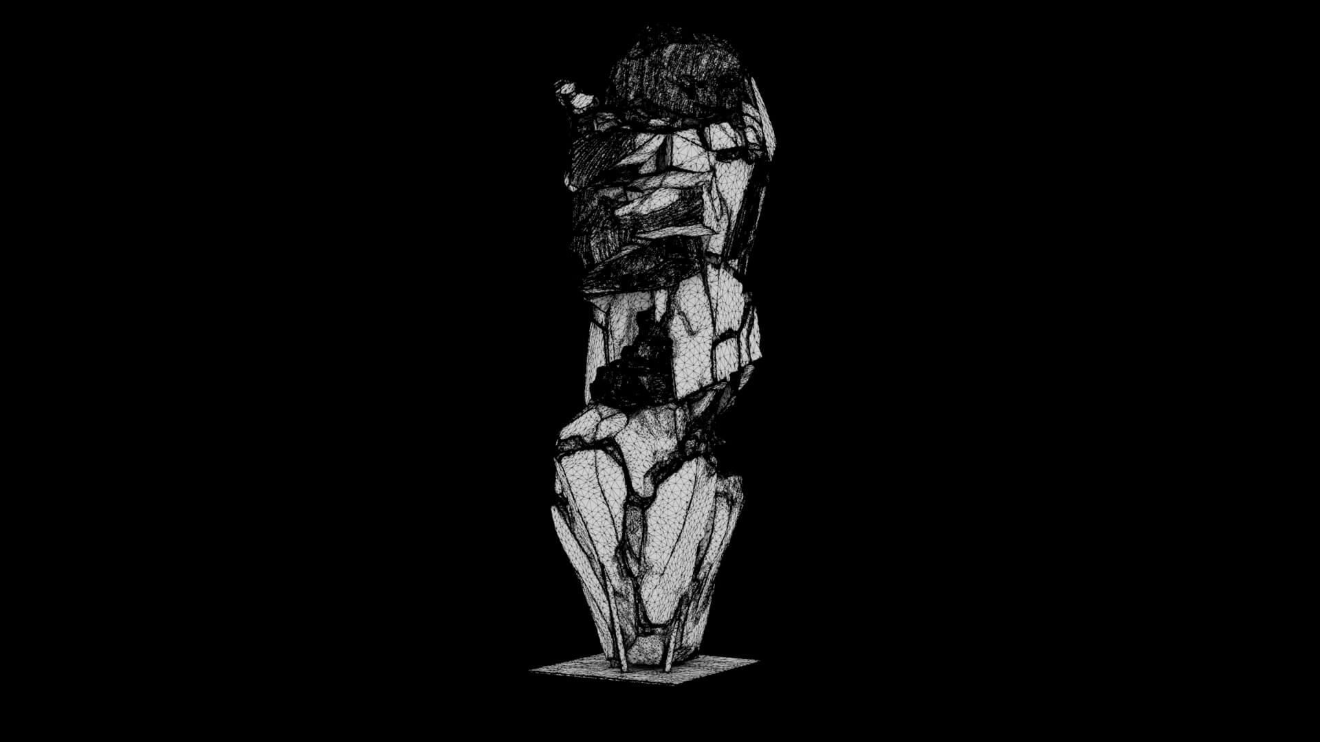 Abstract Sculpture - The Nameless 3D Model