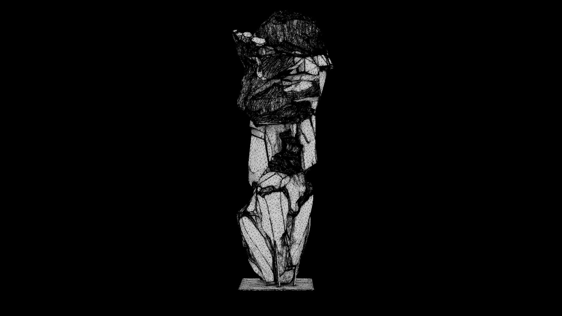 Abstract Sculpture - The Nameless 3D Model