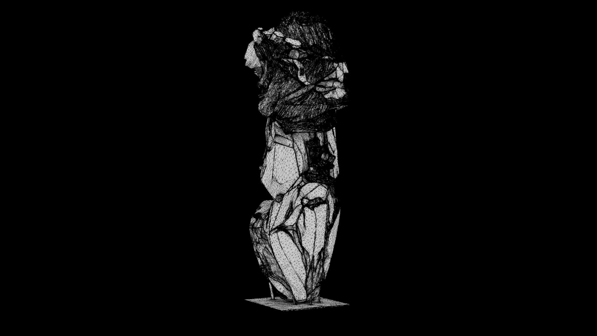 Abstract Sculpture - The Nameless 3D Model