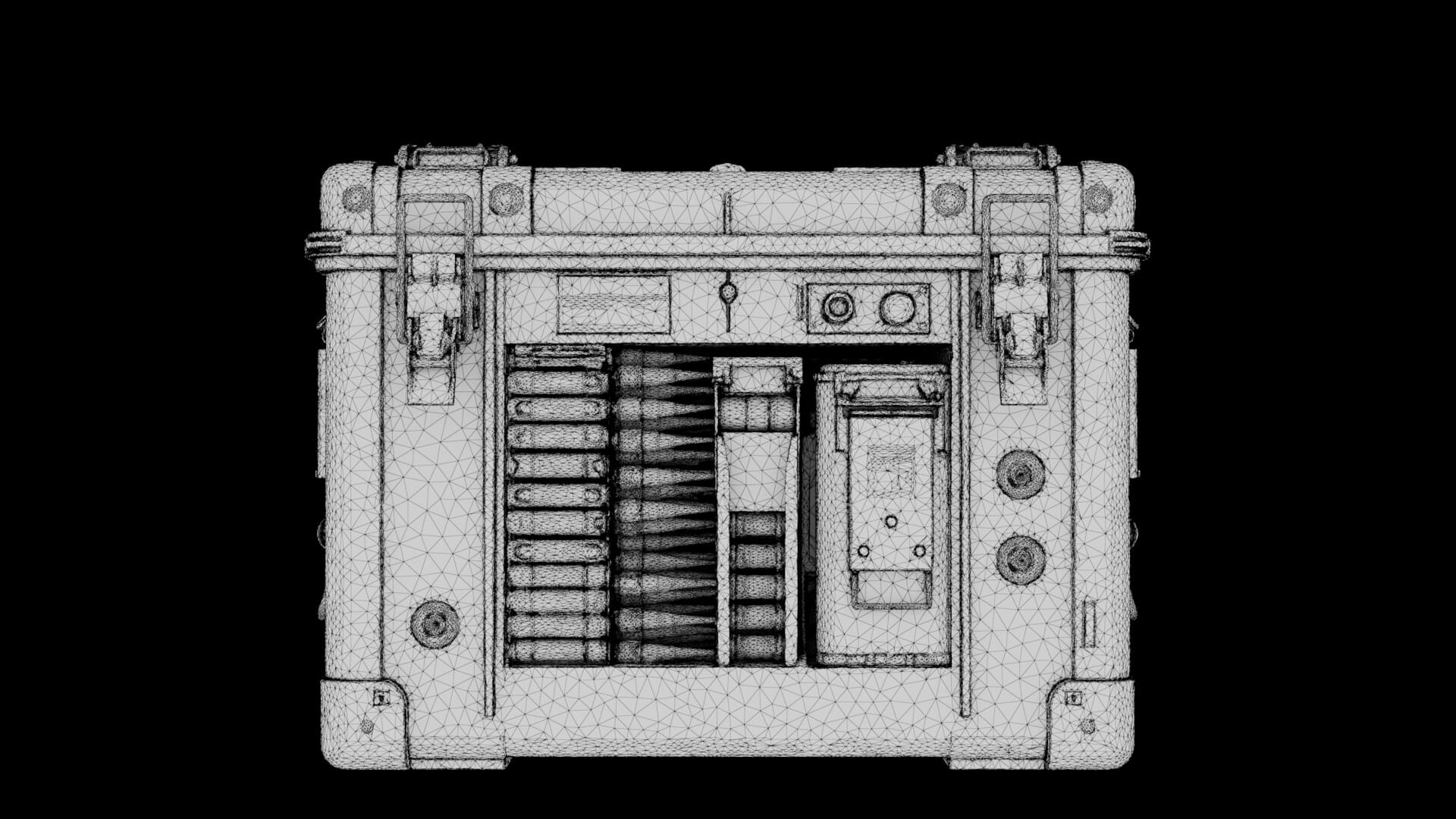 Ammunition Crate 3D Model