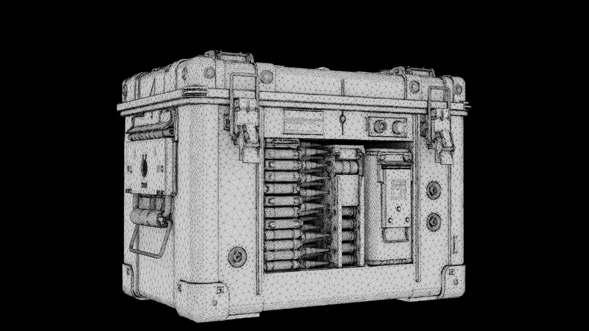 Ammunition Crate 3D Model