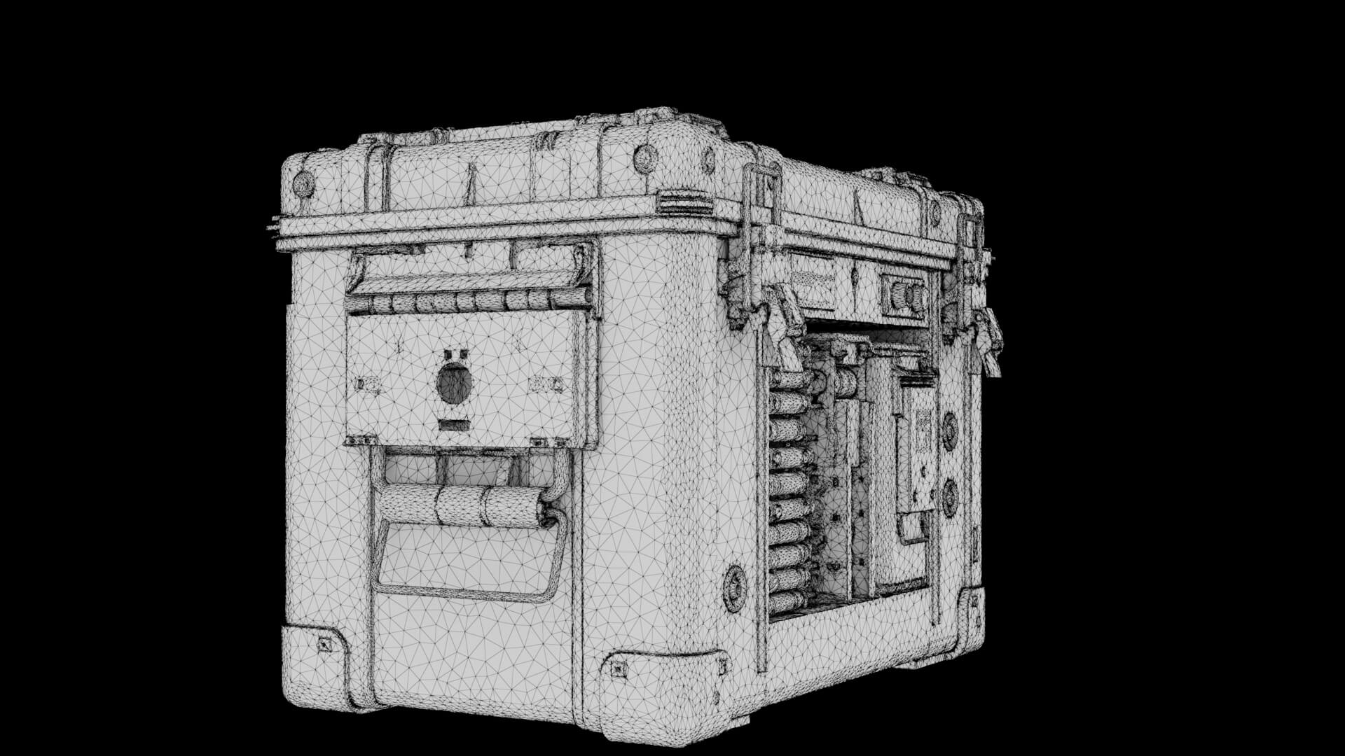 Ammunition Crate 3D Model