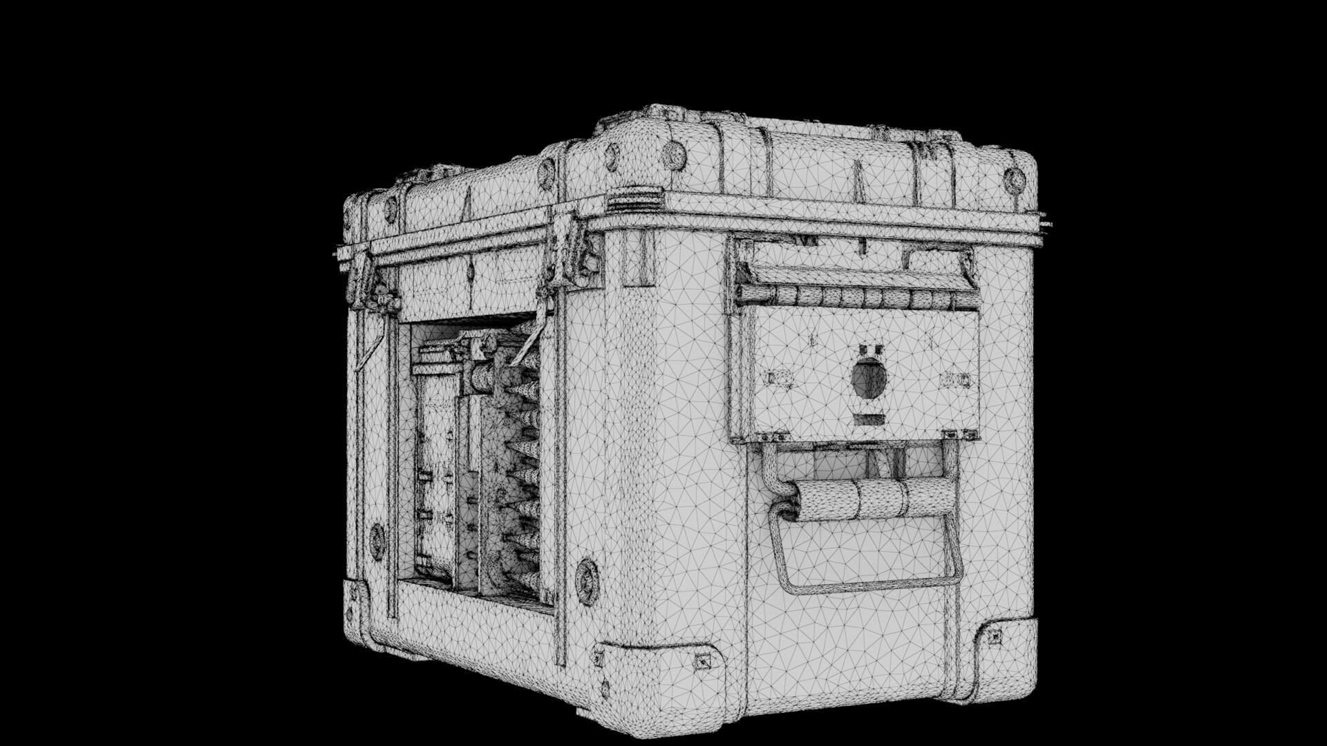 Ammunition Crate 3D Model