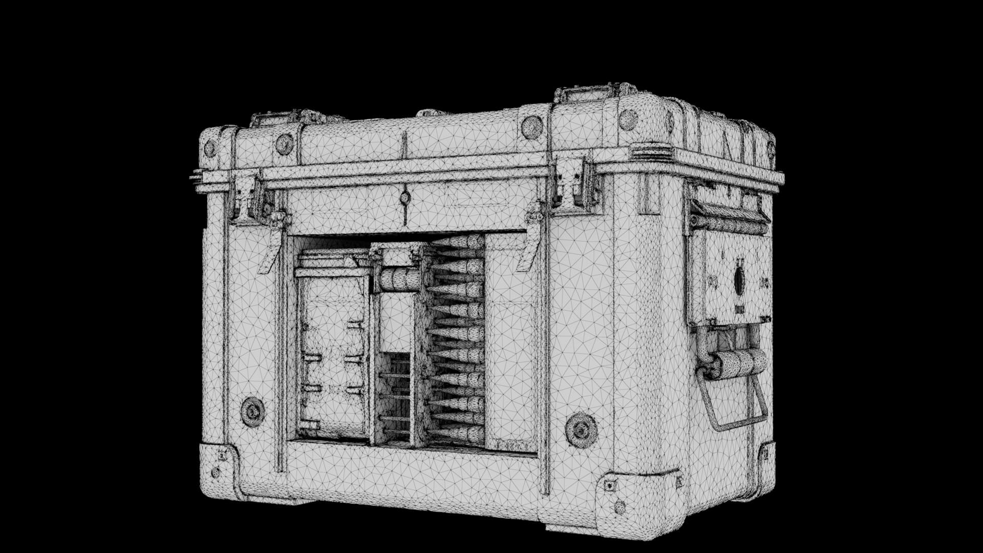 Ammunition Crate 3D Model