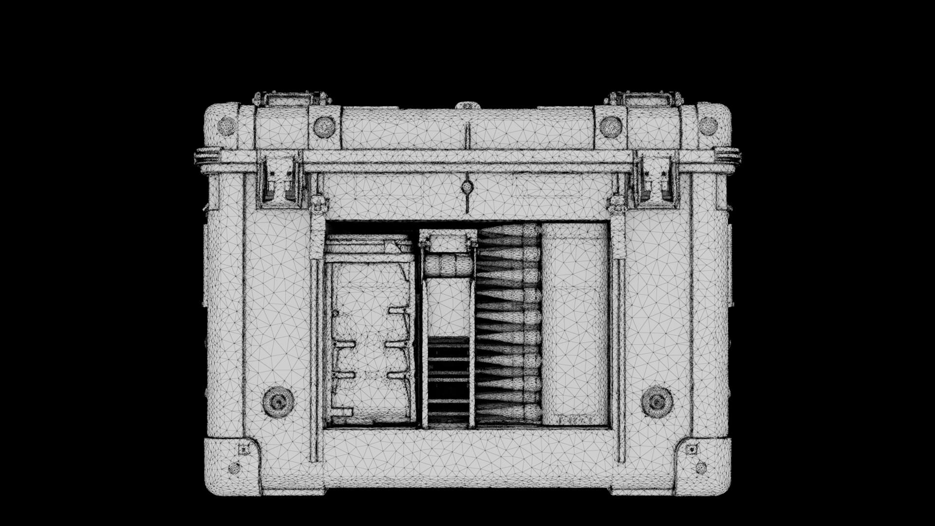 Ammunition Crate 3D Model