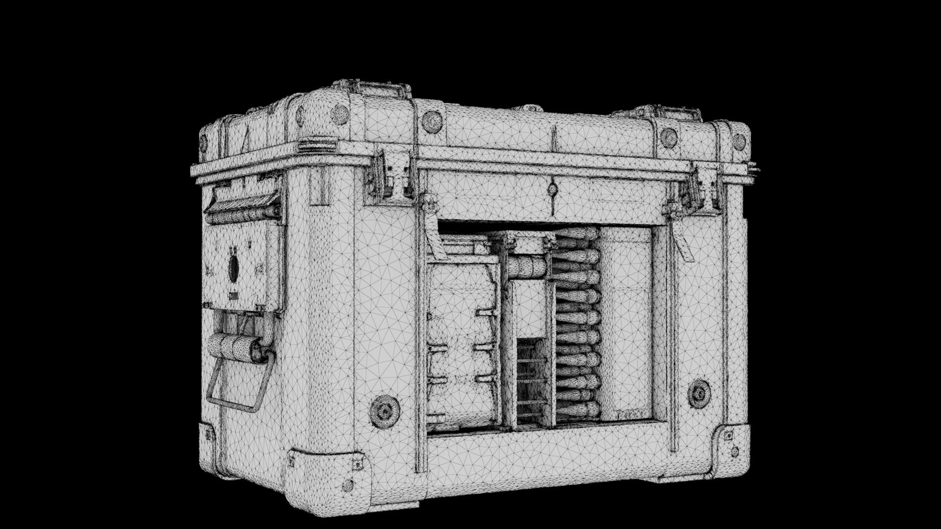 Ammunition Crate 3D Model