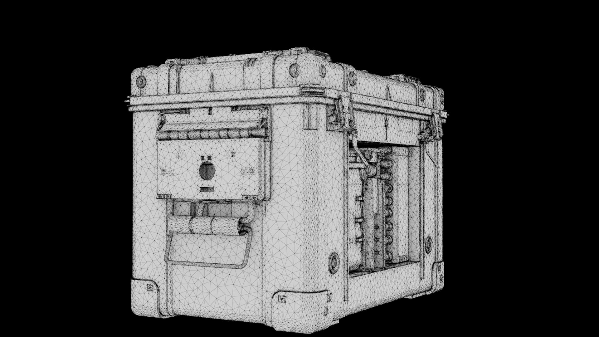 Ammunition Crate 3D Model