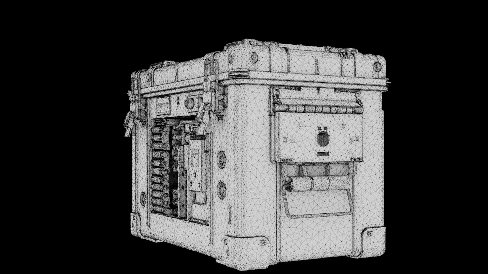 Ammunition Crate 3D Model
