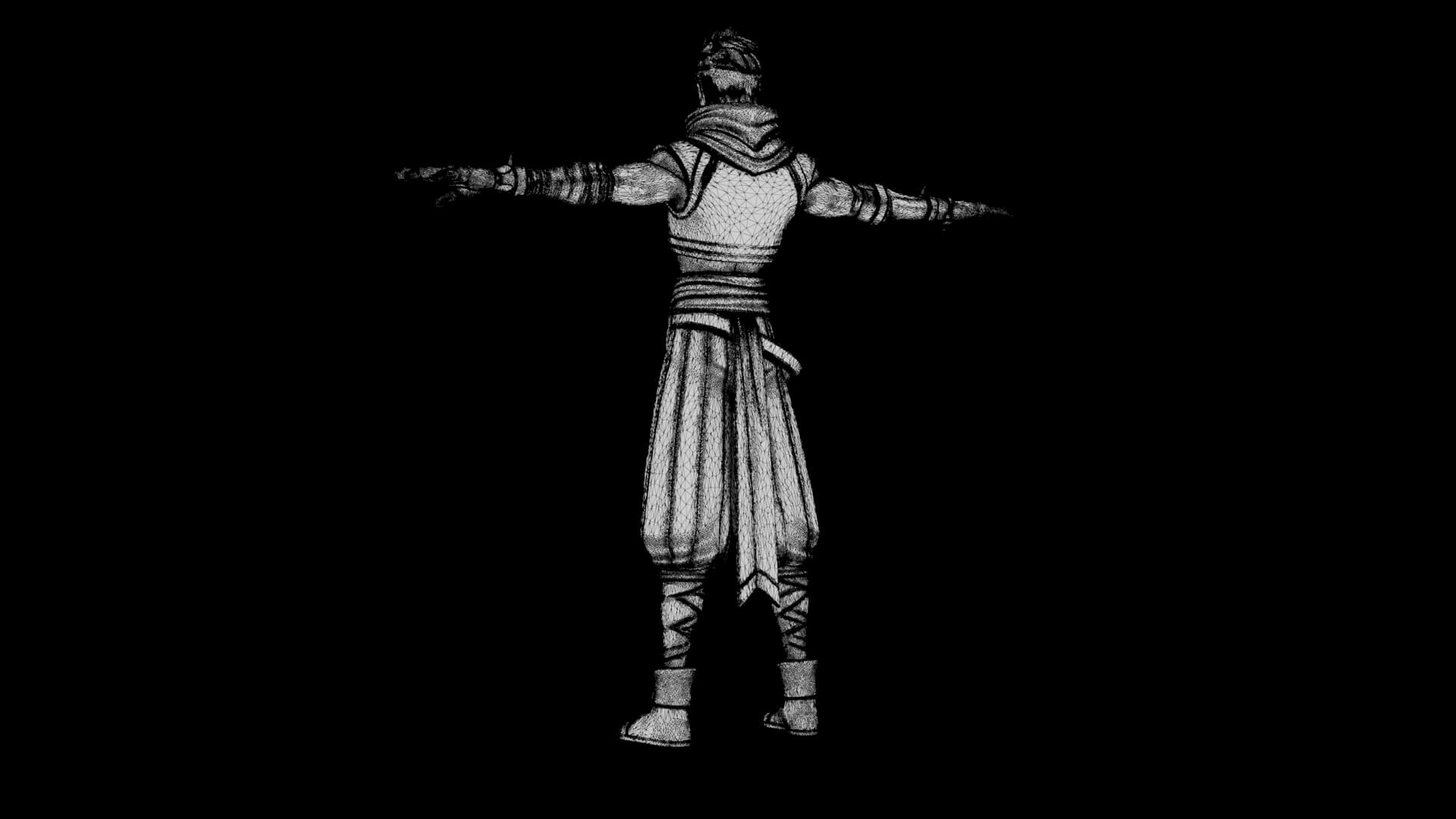 Anime Character 3D Model