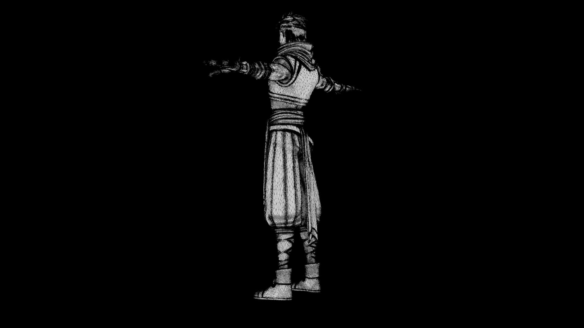 Anime Character 3D Model